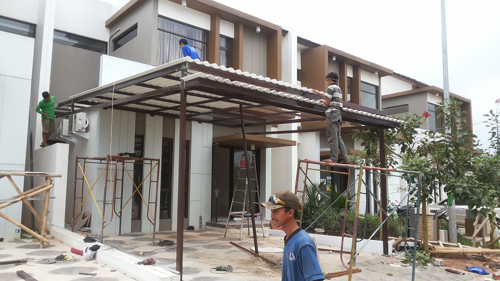 Ide 24 Desain Kanopi Alderon Minimalis Ide 24 Desain Kanopi Alderon Minimalis
